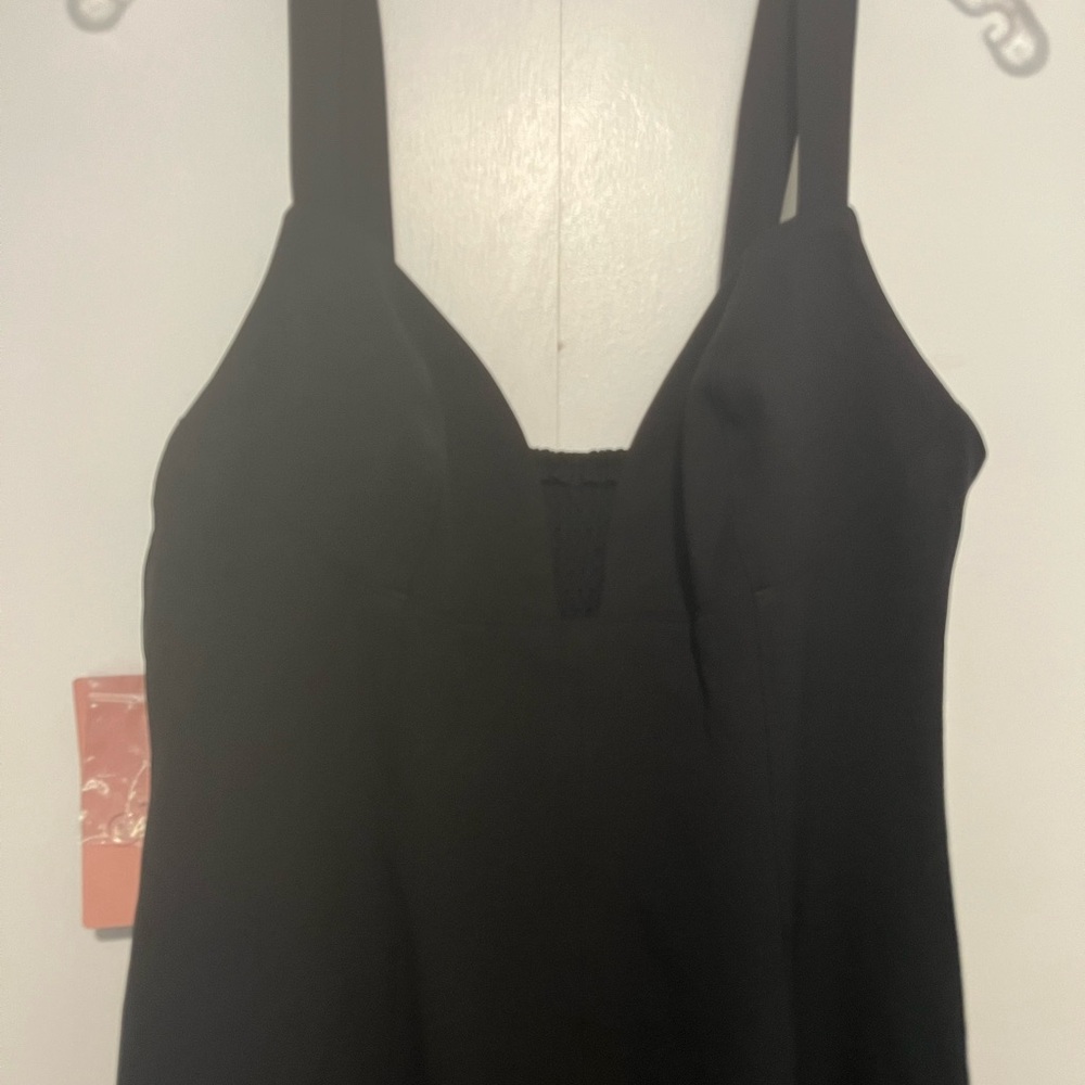 BHLDN Black Midi Cocktail Dress